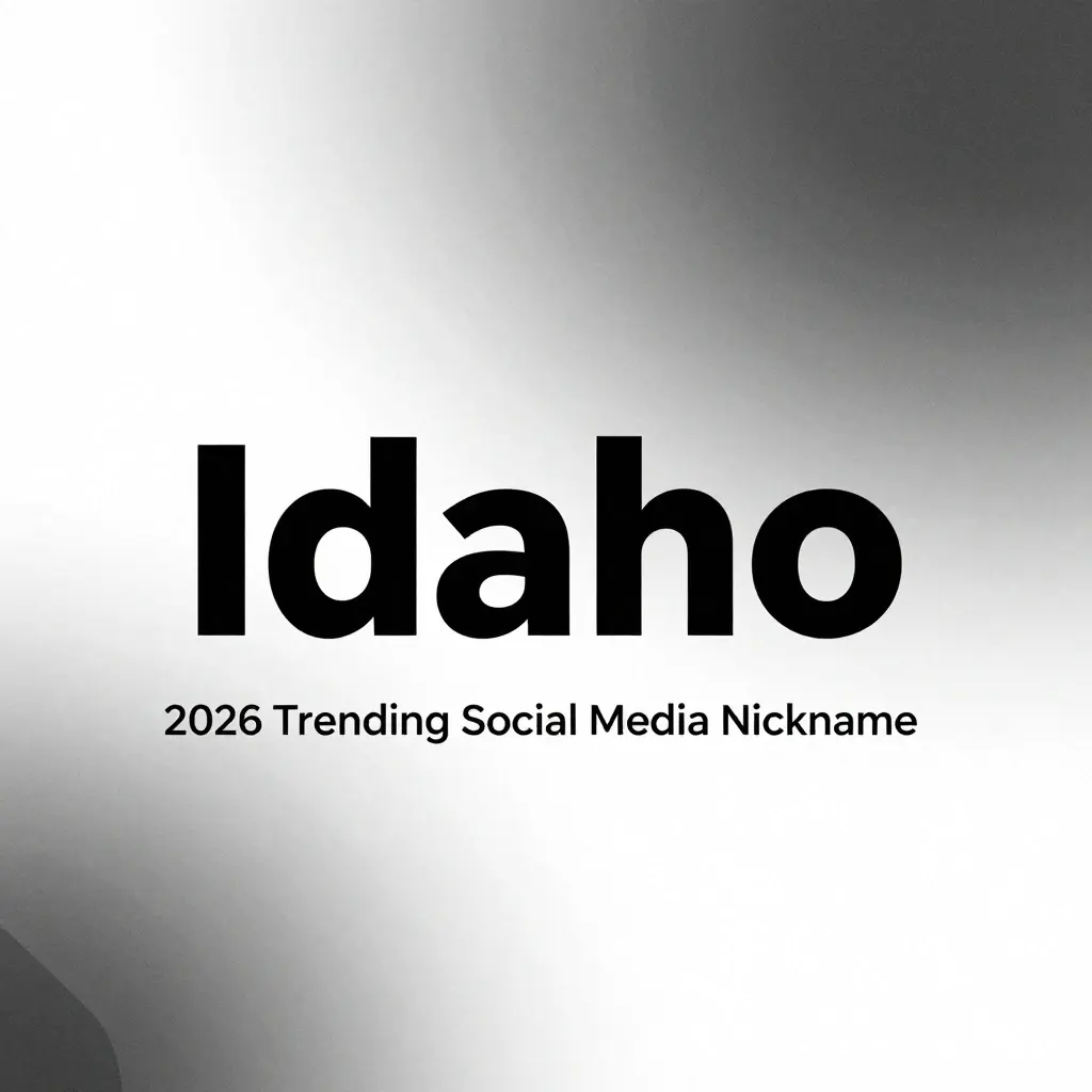 idaho nickname