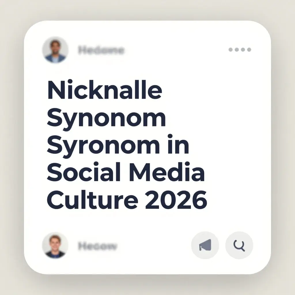 nickname synonym
