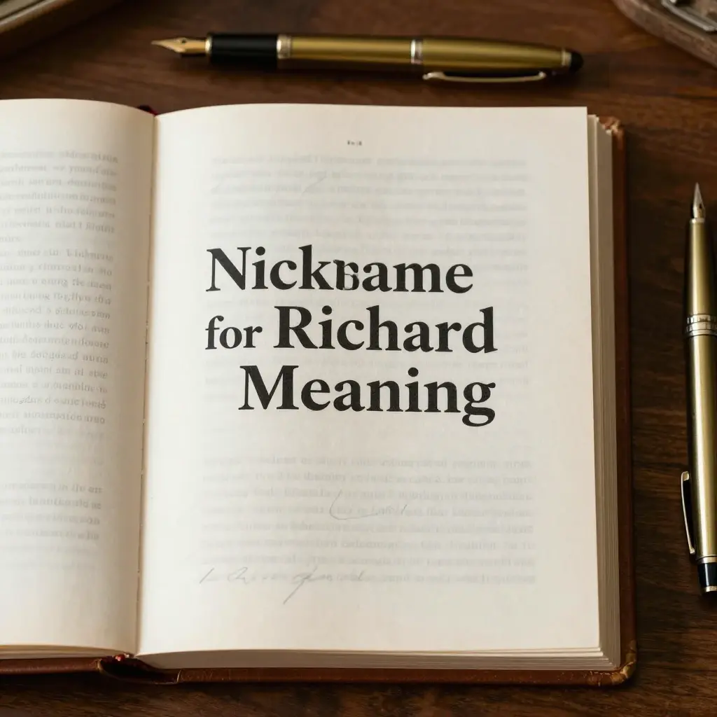 nickname for richard